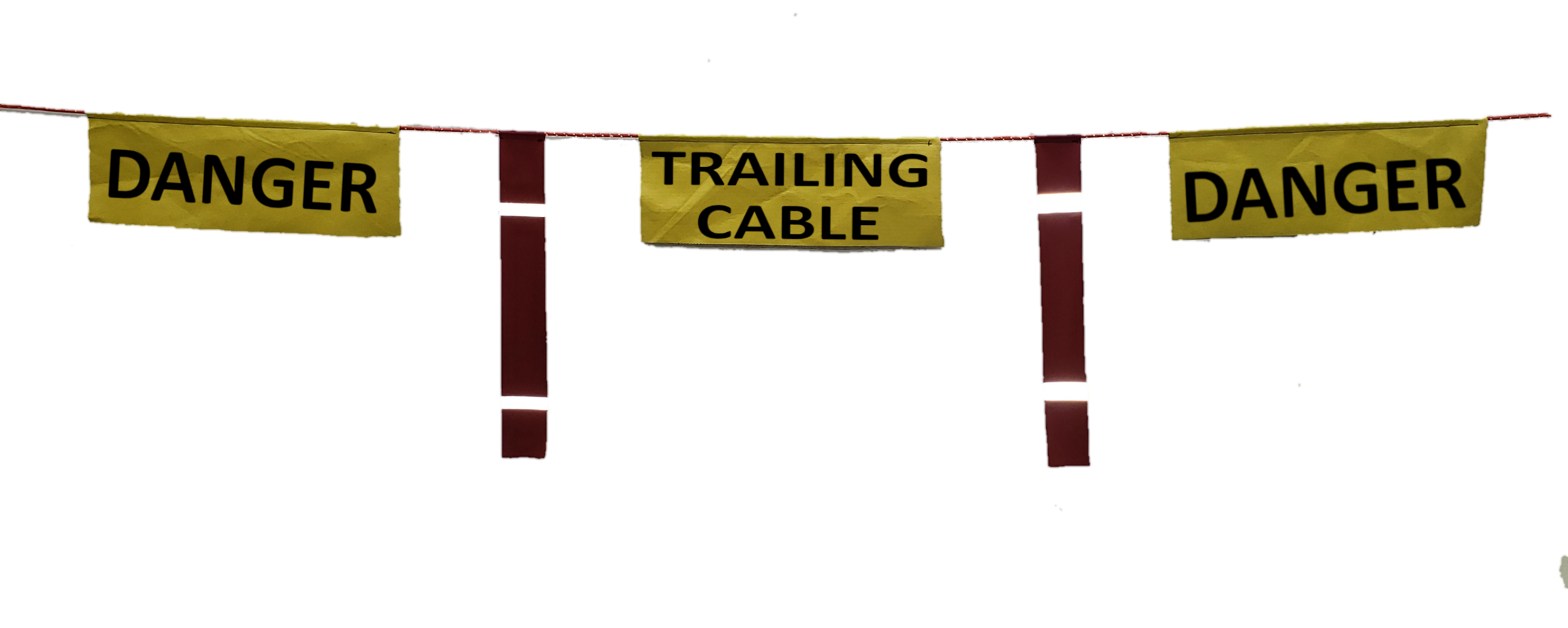 TRAILING CABLE BARRICADE
